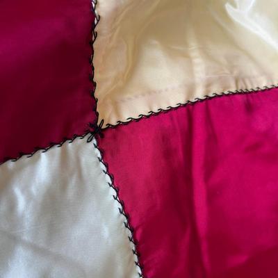 Satin Patchwork Quilt