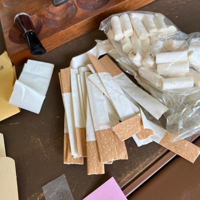 Lot of Pipes & tobacco items
