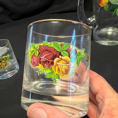 Fruit Pitcher W/Matching Glasses & More (M-RG)