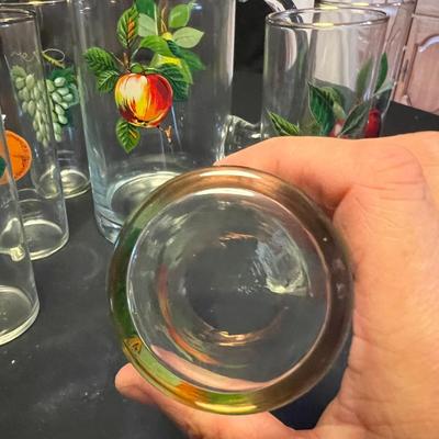Fruit Pitcher W/Matching Glasses & More (M-RG)