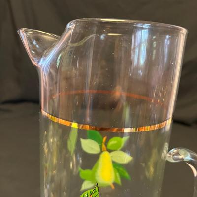 Fruit Pitcher W/Matching Glasses & More (M-RG)