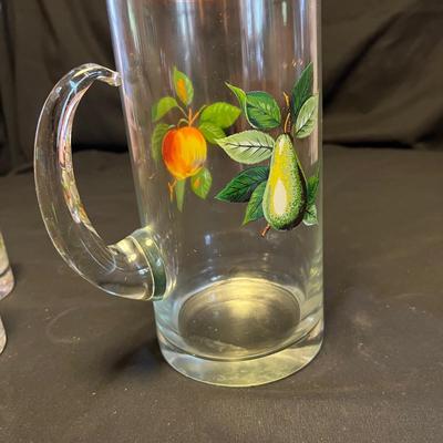 Fruit Pitcher W/Matching Glasses & More (M-RG)