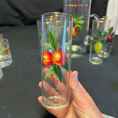 Fruit Pitcher W/Matching Glasses & More (M-RG)