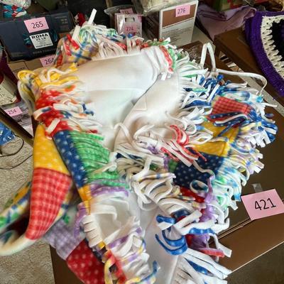 Flannel Style Patchwork throw