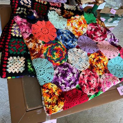 2 Crochet Throws