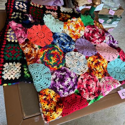 2 Crochet Throws