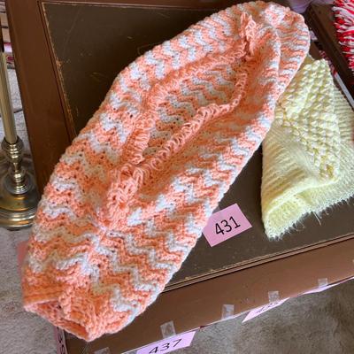 Crochet throws