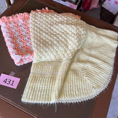 Crochet throws