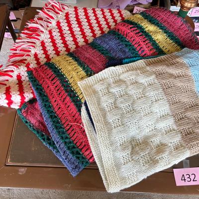 3 Crochet Throws