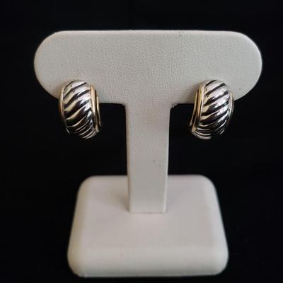 Gold Hoop Earrings and Fashion Post Earrings (GR-KD)