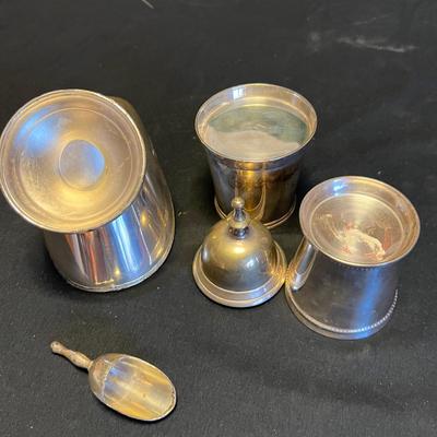 Silver Tea Urn & More Fine Dining Tableware (M-RG)