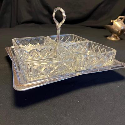 Silver Tea Urn & More Fine Dining Tableware (M-RG)