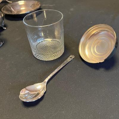 Silver Tea Urn & More Fine Dining Tableware (M-RG)