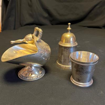 Silver Tea Urn & More Fine Dining Tableware (M-RG)