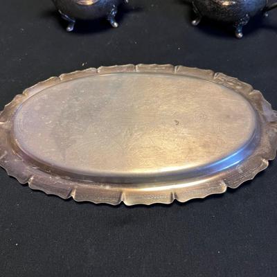 Silver Tea Urn & More Fine Dining Tableware (M-RG)