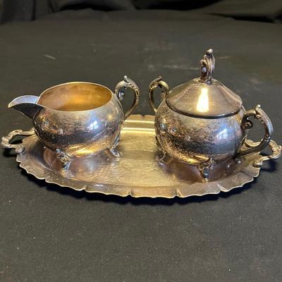 Silver Tea Urn & More Fine Dining Tableware (M-RG)