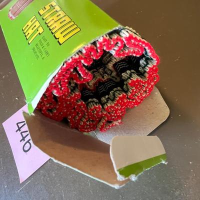 Fold up hat NIB
