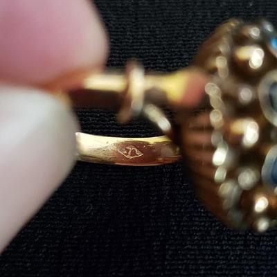 Sterling Silver and Gold Vintage Jewelry  (GR-KD)