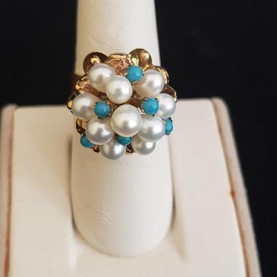 Sterling Silver and Gold Vintage Jewelry  (GR-KD)