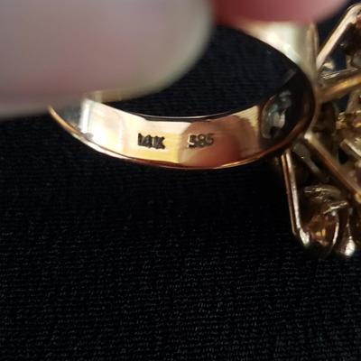 Sterling Silver and Gold Vintage Jewelry  (GR-KD)