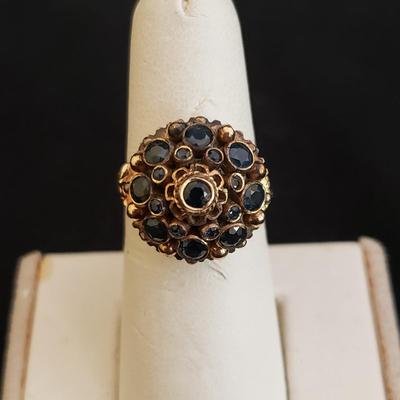 Sterling Silver and Gold Vintage Jewelry  (GR-KD)