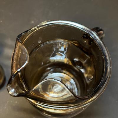 Monogrammed â€˜Hâ€™ Glasses, Coasters & Pitcher (M-RG)