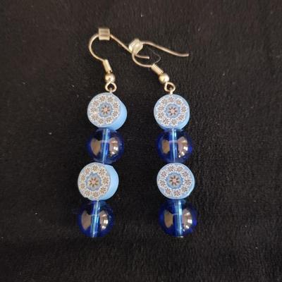 Glass, Copper, Stone Earrings For Pierced Ears and More (GR-KD)