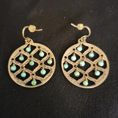 Glass, Copper, Stone Earrings For Pierced Ears and More (GR-KD)