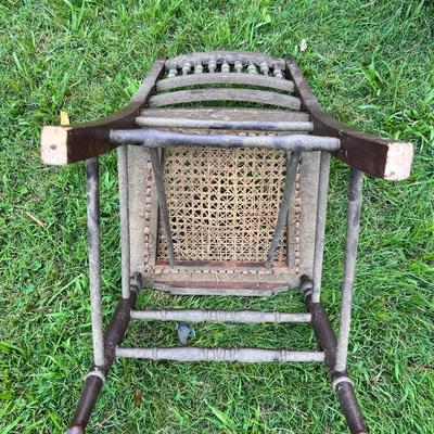 Cane Seat Wood Chairs (OB1-RG)