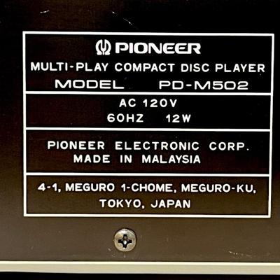 PIONEER ~ Multi Compact Disc Player