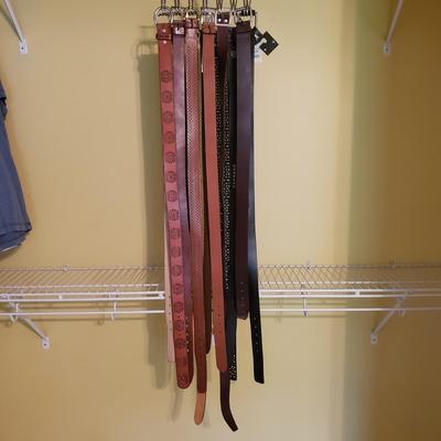 Fossil, Calvin Klein, Lucky Brand Leather Belts and More ( B3-KD)
