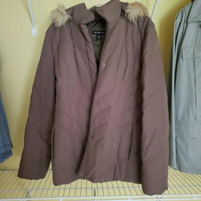 Banana Republic, & Two Down Coats Size L(B3-KD)