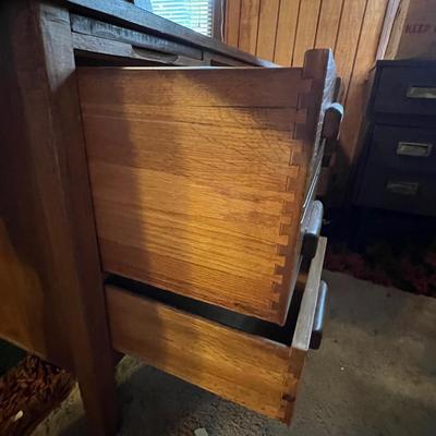 Large & Small MCM Vintage Wooden Desks (O-RG)