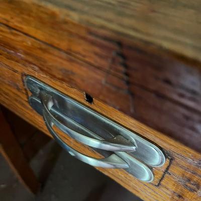 Large & Small MCM Vintage Wooden Desks (O-RG)