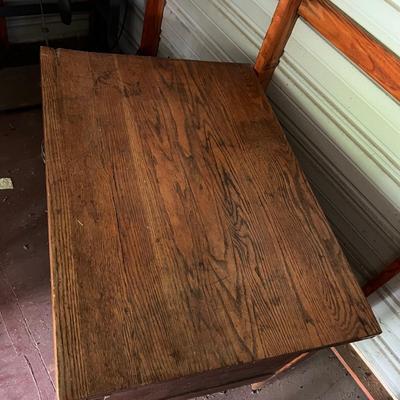 Large & Small MCM Vintage Wooden Desks (O-RG)