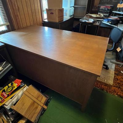 Large & Small MCM Vintage Wooden Desks (O-RG)