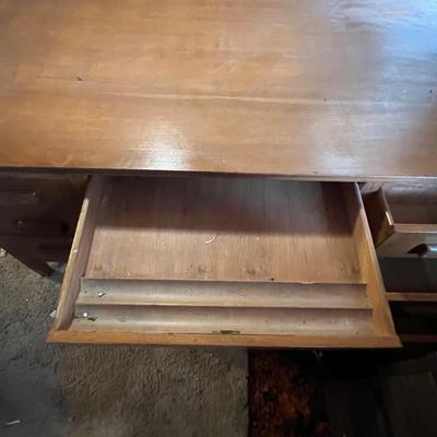 Large & Small MCM Vintage Wooden Desks (O-RG)