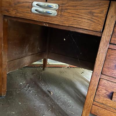 Large & Small MCM Vintage Wooden Desks (O-RG)