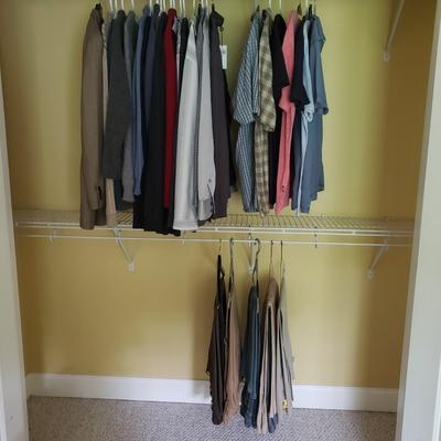 North Face, Tommy Hilfiger & More Menâ€™s M-L Shirts, Sweaters Plus Pants (B3-KD)