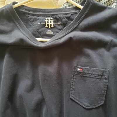North Face, Tommy Hilfiger & More Menâ€™s M-L Shirts, Sweaters Plus Pants (B3-KD)