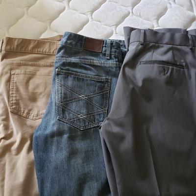 North Face, Tommy Hilfiger & More Menâ€™s M-L Shirts, Sweaters Plus Pants (B3-KD)