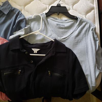 North Face, Tommy Hilfiger & More Menâ€™s M-L Shirts, Sweaters Plus Pants (B3-KD)