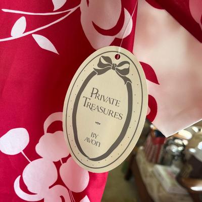 Avon NOS Cherry House coat