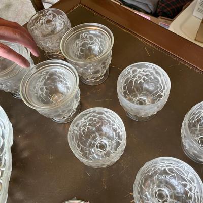 Indiana Glass Grape pattern set