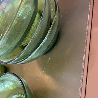 Avocado Green Glass