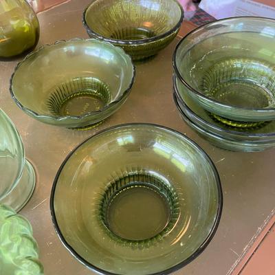 Avocado Green Glass