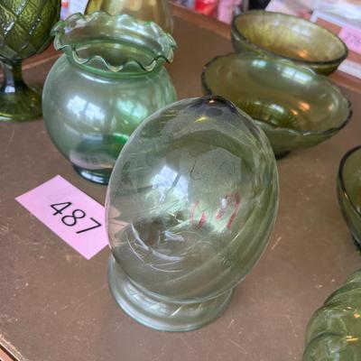Avocado Green Glass
