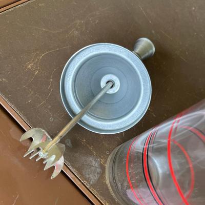 Depression era Ice crusher/ cocktail mixer
