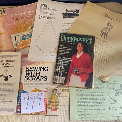 Sewing and Patterns