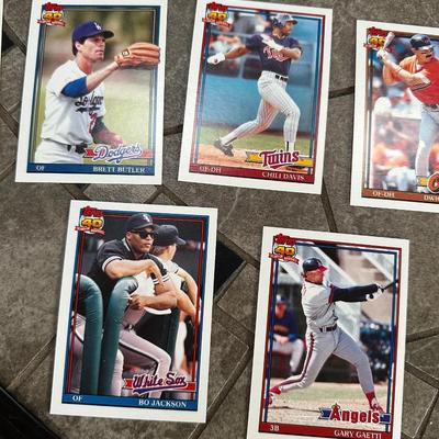 1991 Tops Traded set